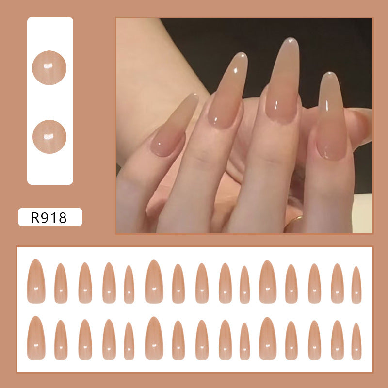 Elegant Minimalist Press-On Nail Set (24pcs) (DESIGN 7306)