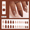 Elegant Minimalist Press-On Nail Set (24pcs) (DESIGN 7392)