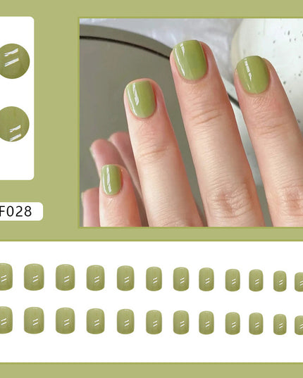 Elegant Minimalist Press-On Nail Set (24pcs) (DESIGN 7422)