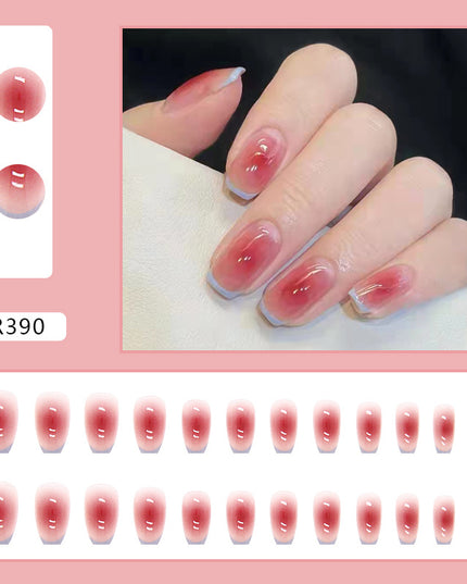 Elegant Minimalist Press-On Nail Set (24pcs) (DESIGN 7366)