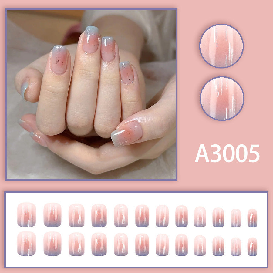 Elegant Minimalist Press-On Nail Set (24pcs) (DESIGN 7545)