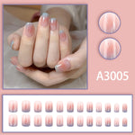 Elegant Minimalist Press-On Nail Set (24pcs) (DESIGN 7545)