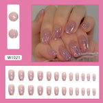 Elegant Minimalist Press-On Nail Set (24pcs) (DESIGN 7384)