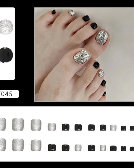 Elegant Minimalist Press-On Nail Set (24pcs) (DESIGN 7498)