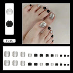 Elegant Minimalist Press-On Nail Set (24pcs) (DESIGN 7498)