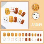 Elegant Minimalist Press-On Nail Set (24pcs) (DESIGN 7585)