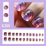 Elegant Minimalist Press-On Nail Set (24pcs) (DESIGN 7341)