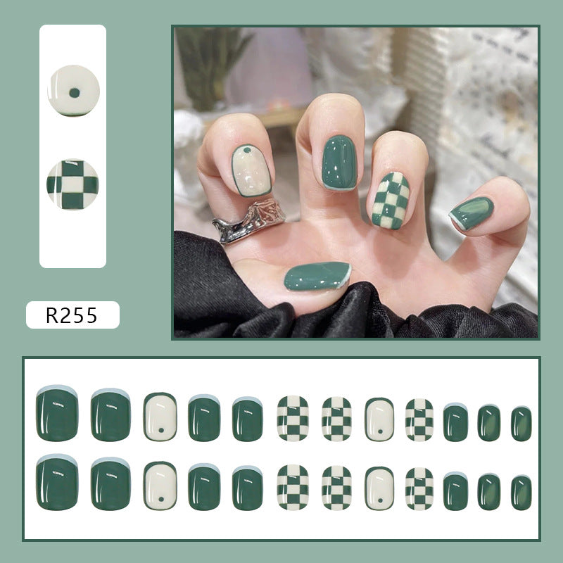 Elegant Minimalist Press-On Nail Set (24pcs) (DESIGN 7365)
