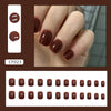 Elegant Minimalist Press-On Nail Set (24pcs) (DESIGN 7421)
