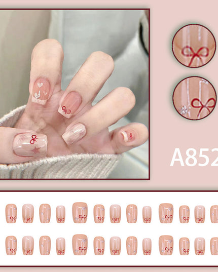 Elegant Minimalist Press-On Nail Set (24pcs) (DESIGN 7504)