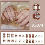 Elegant Minimalist Press-On Nail Set (24pcs) (DESIGN 7603)