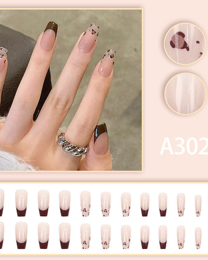 Elegant Minimalist Press-On Nail Set (24pcs) (DESIGN 7560)