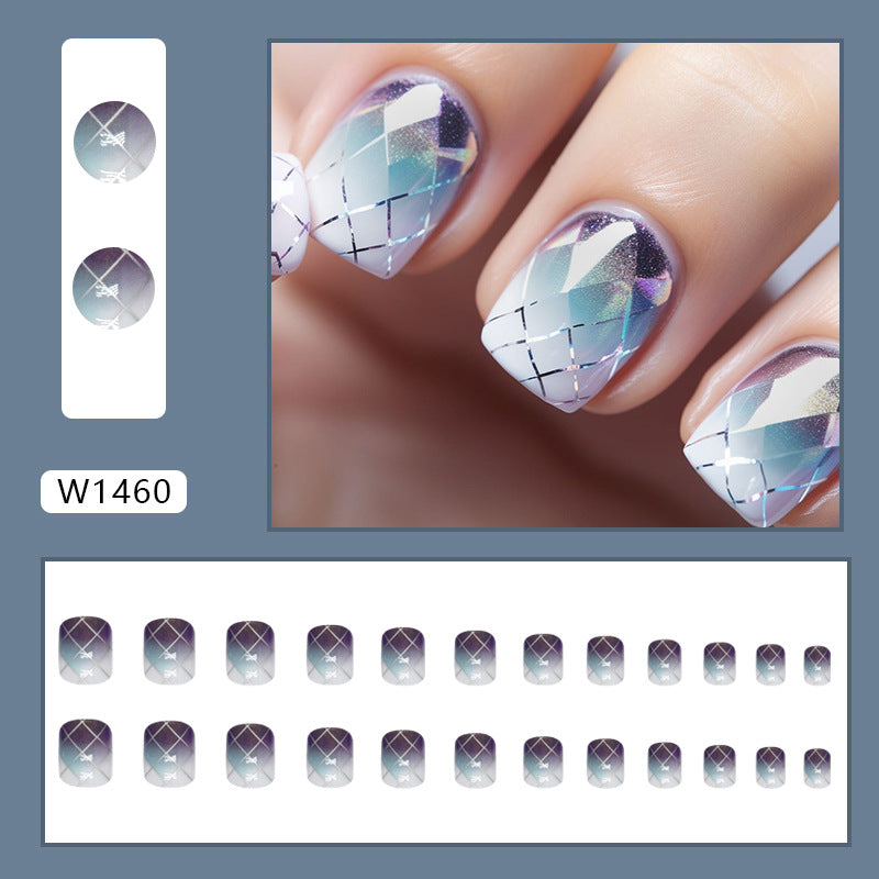Elegant Minimalist Press-On Nail Set (24pcs) (DESIGN 7439)