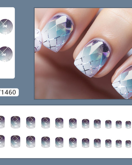 Elegant Minimalist Press-On Nail Set (24pcs) (DESIGN 7439)