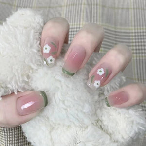 Elegant Minimalist Press-On Nail Set (24pcs) (DESIGN 7367)