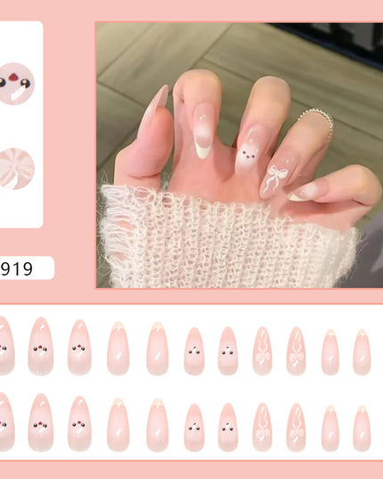 Elegant Minimalist Press-On Nail Set (24pcs) (DESIGN 7354)