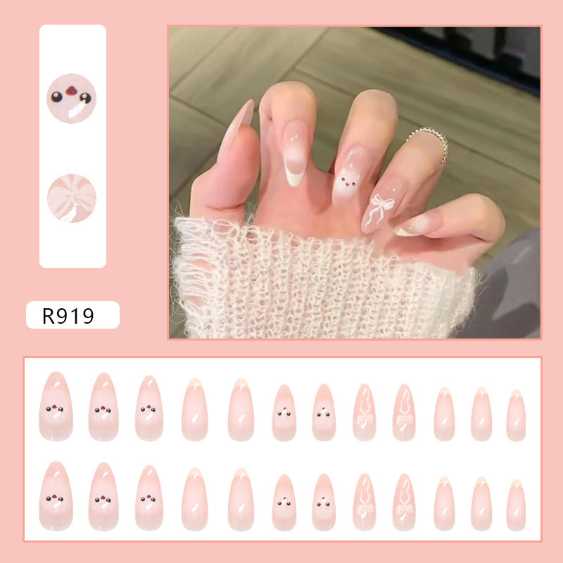 Elegant Minimalist Press-On Nail Set (24pcs) (DESIGN 7354)