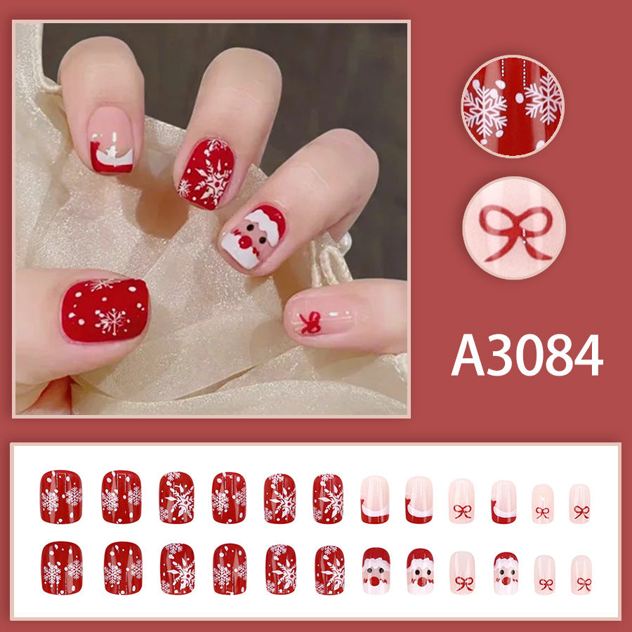 Elegant Minimalist Press-On Nail Set (24pcs) (DESIGN 7613)