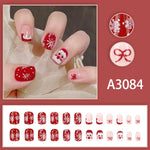 Elegant Minimalist Press-On Nail Set (24pcs) (DESIGN 7613)
