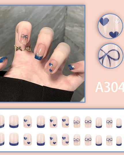 Elegant Minimalist Press-On Nail Set (24pcs) (DESIGN 7583)