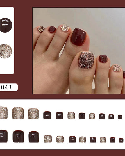 Elegant Minimalist Press-On Nail Set (24pcs) (DESIGN 7490)