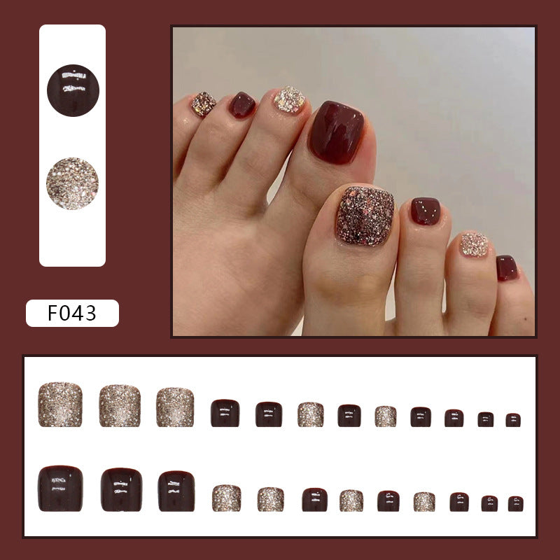 Elegant Minimalist Press-On Nail Set (24pcs) (DESIGN 7490)