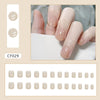 Elegant Minimalist Press-On Nail Set (24pcs) (DESIGN 7466)