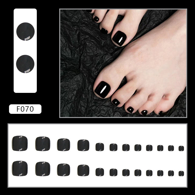Elegant Minimalist Press-On Nail Set (24pcs) (DESIGN 7484)