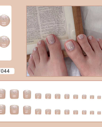Elegant Minimalist Press-On Nail Set (24pcs) (DESIGN 7501)