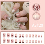 Elegant Minimalist Press-On Nail Set (24pcs) (DESIGN 7643)