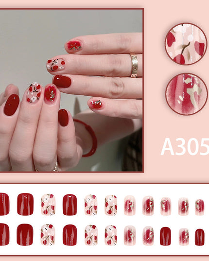 Elegant Minimalist Press-On Nail Set (24pcs) (DESIGN 7592)