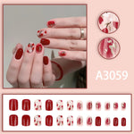 Elegant Minimalist Press-On Nail Set (24pcs) (DESIGN 7592)