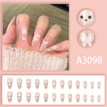 Elegant Minimalist Press-On Nail Set (24pcs) (DESIGN 7624)