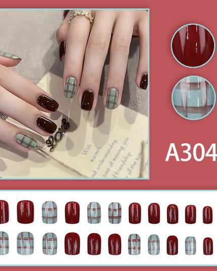 Elegant Minimalist Press-On Nail Set (24pcs) (DESIGN 7578)