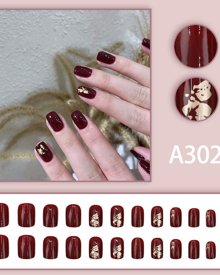 Elegant Minimalist Press-On Nail Set (24pcs) (DESIGN 7559)