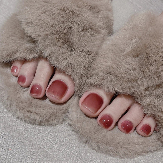 Elegant Minimalist Press-On Nail Set (24pcs) (DESIGN 7493)