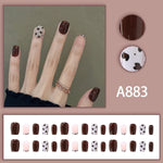 Elegant Minimalist Press-On Nail Set (24pcs) (DESIGN 7531)