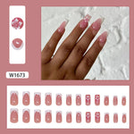 Elegant Minimalist Press-On Nail Set (24pcs) (DESIGN 7477)