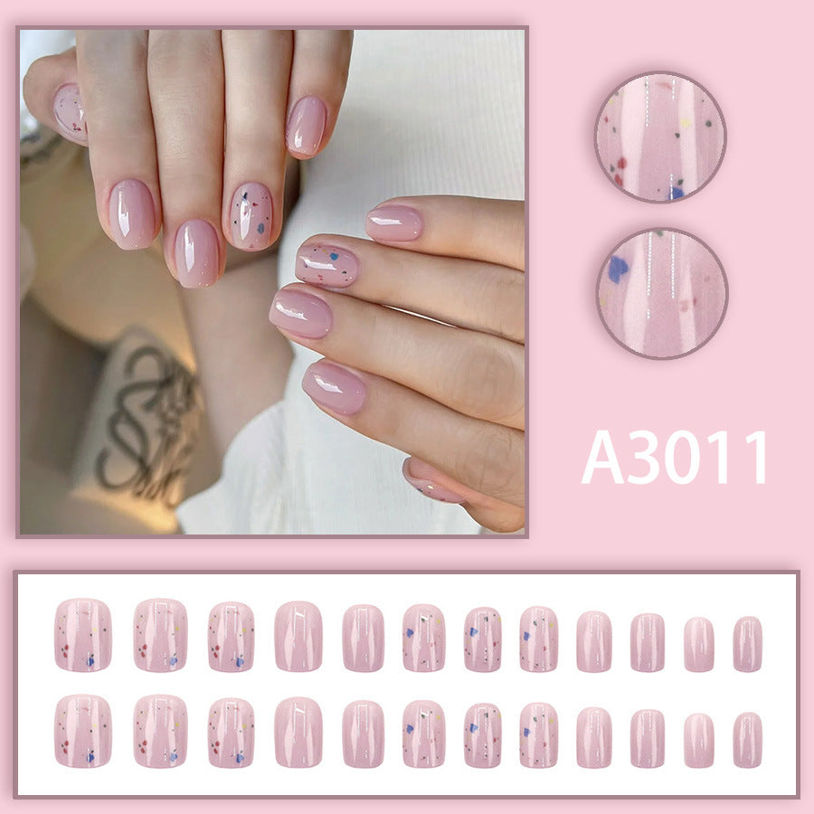 Elegant Minimalist Press-On Nail Set (24pcs) (DESIGN 7551)