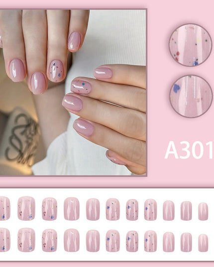 Elegant Minimalist Press-On Nail Set (24pcs) (DESIGN 7551)