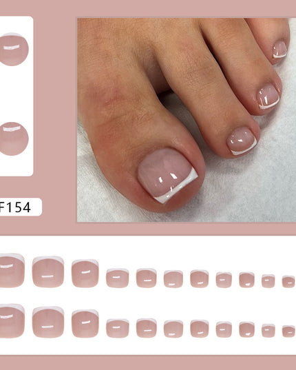 Elegant Minimalist Press-On Nail Set (24pcs) (DESIGN 7486)