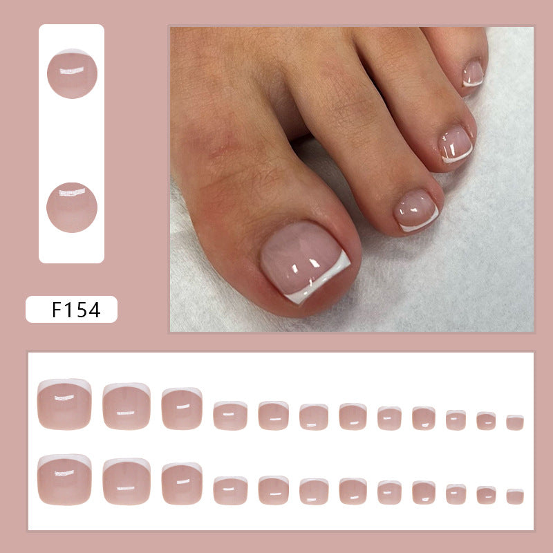 Elegant Minimalist Press-On Nail Set (24pcs) (DESIGN 7486)