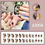 Elegant Minimalist Press-On Nail Set (24pcs) (DESIGN 7591)