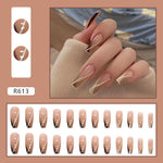 Elegant Minimalist Press-On Nail Set (24pcs) (DESIGN 7369)