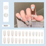 Elegant Minimalist Press-On Nail Set (24pcs) (DESIGN 7457)