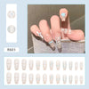 Elegant Minimalist Press-On Nail Set (24pcs) (DESIGN 7457)