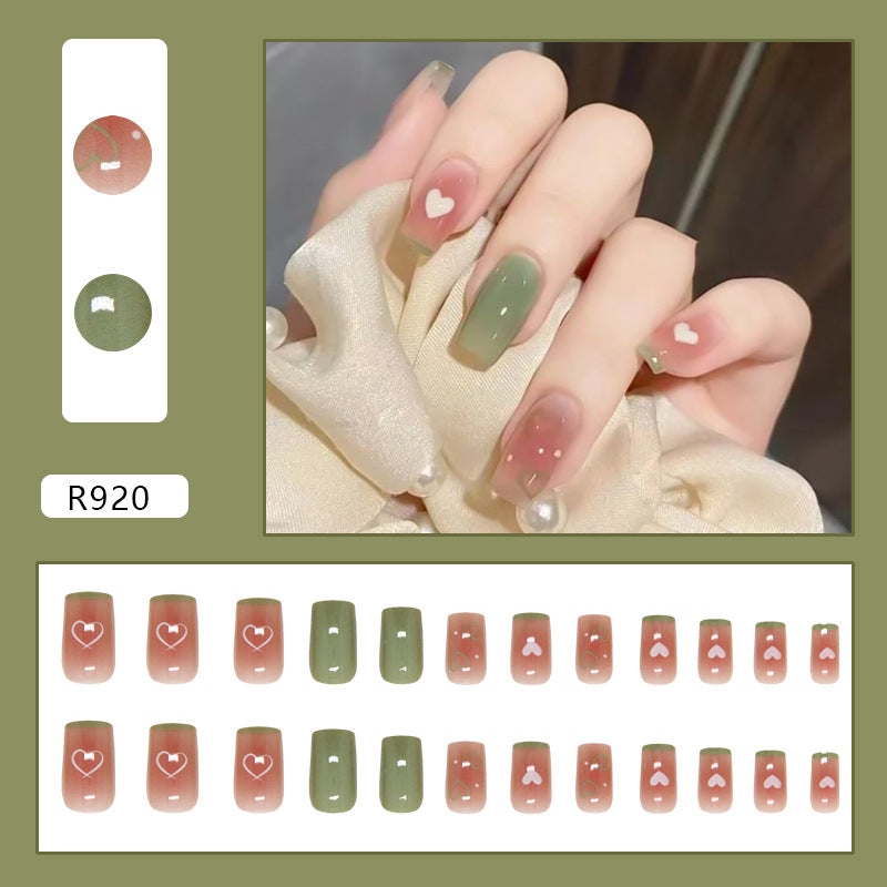 Elegant Minimalist Press-On Nail Set (24pcs) (DESIGN 7399)