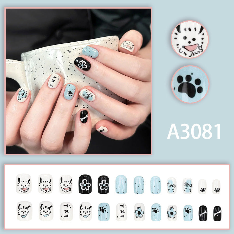 Elegant Minimalist Press-On Nail Set (24pcs) (DESIGN 7610)