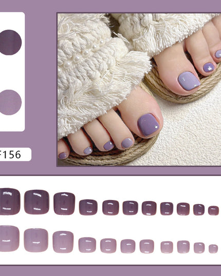 Elegant Minimalist Press-On Nail Set (24pcs) (DESIGN 7496)