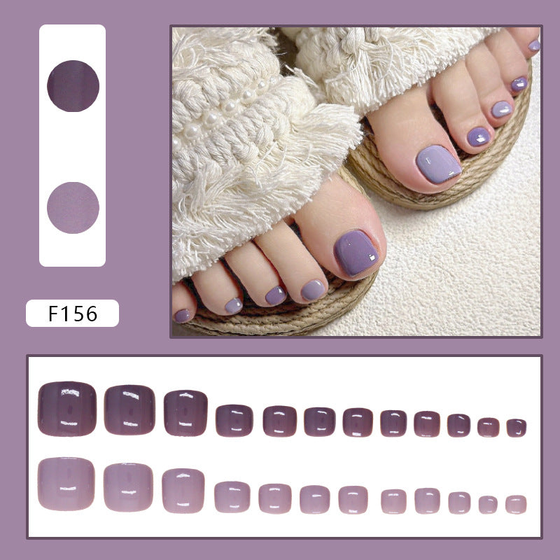 Elegant Minimalist Press-On Nail Set (24pcs) (DESIGN 7496)